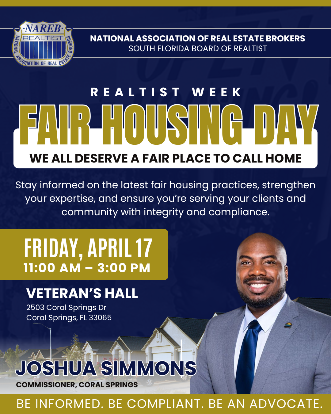 Day 5 Fair Housing Coral Springs Commission